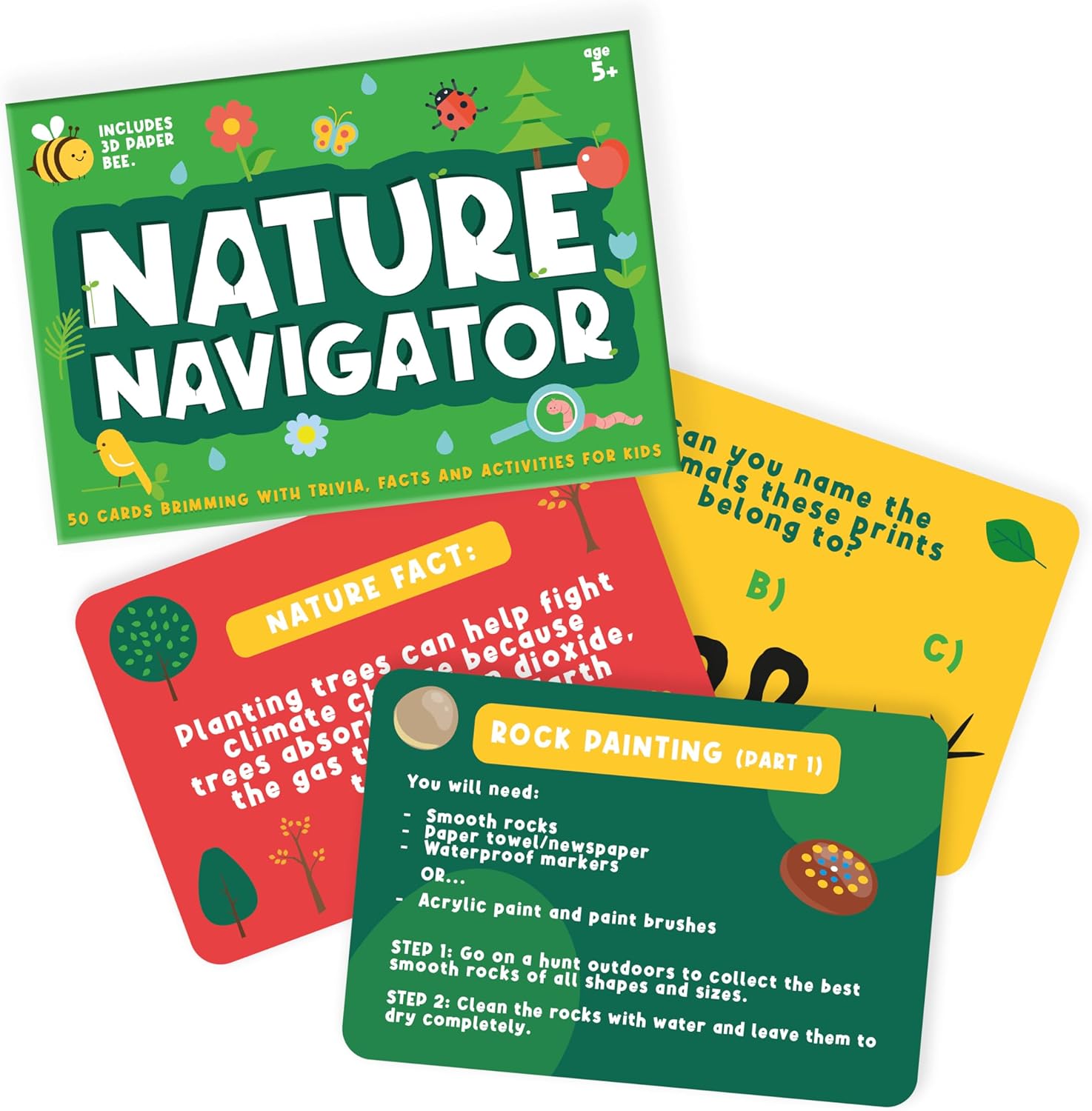 Gift Republic Kids Nature Navigator Cards