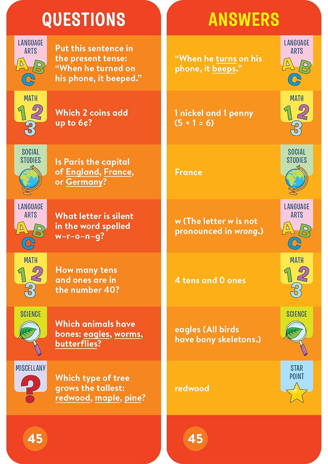 Brain Quest Smart Cards: Grade 2 (Ages 7-8)