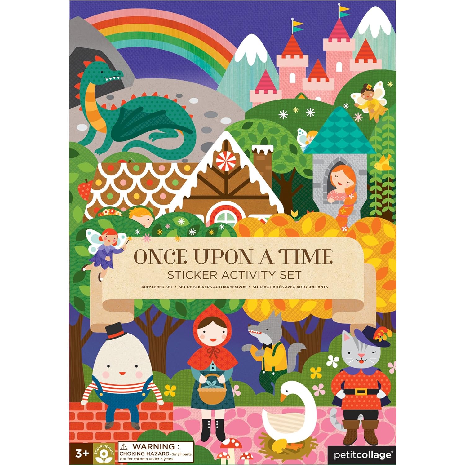 Petit Collage Sticker Activity Set: Once Upon A Time