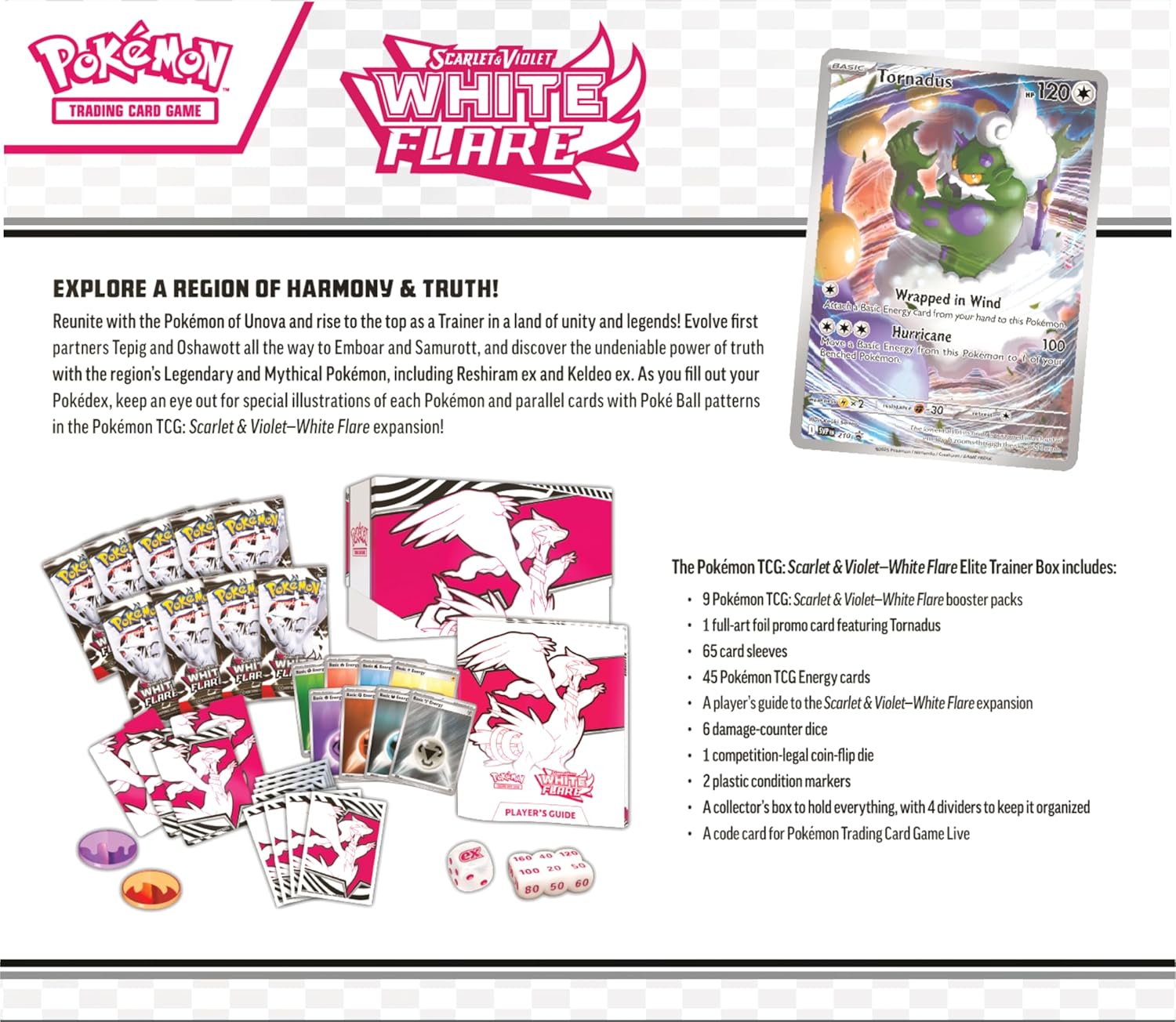 Pokemon TCG SV10.5 White Flare Elite Trainer Box