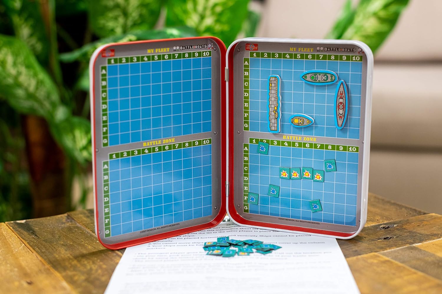 Mini Magnetic Tin: Battle Of The Boats