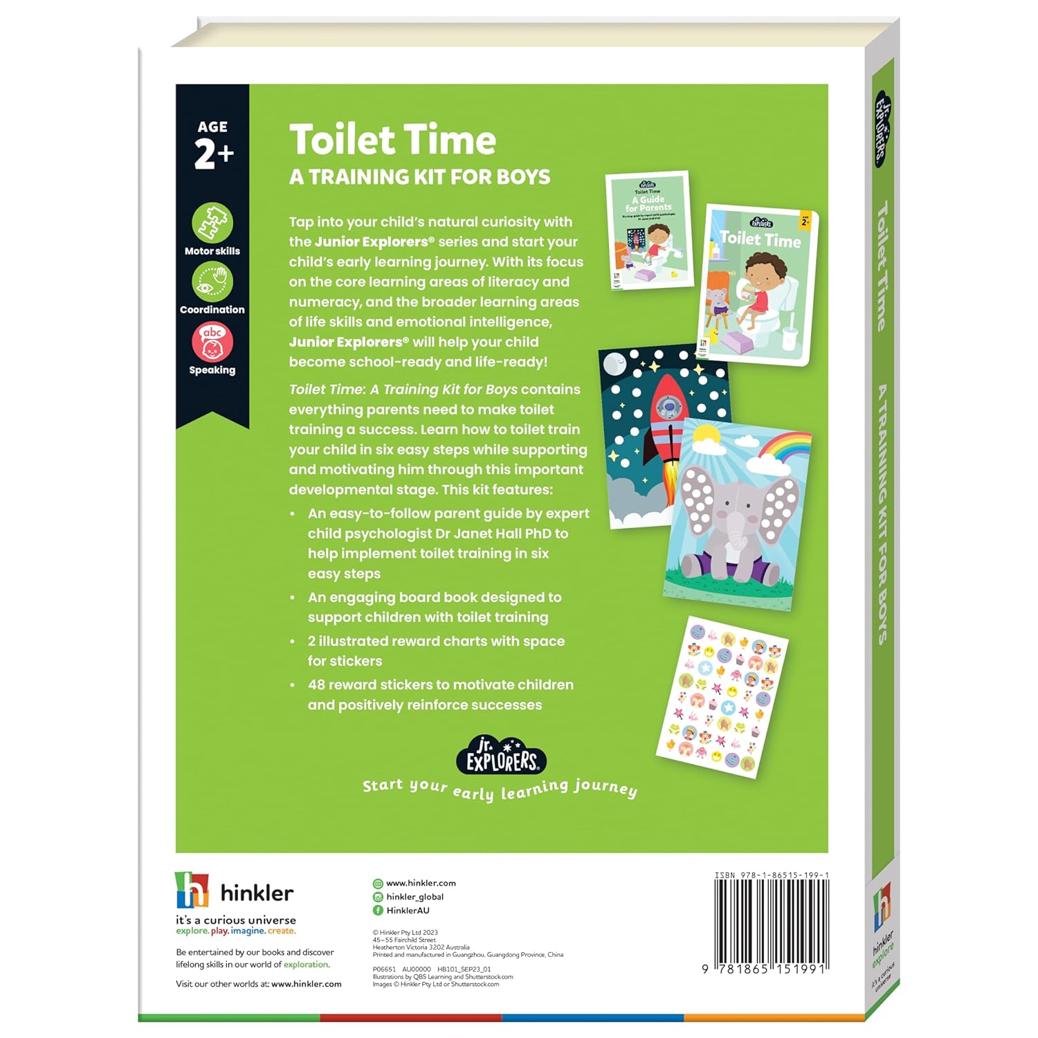 Junior Explorers Toilet Time For Boys