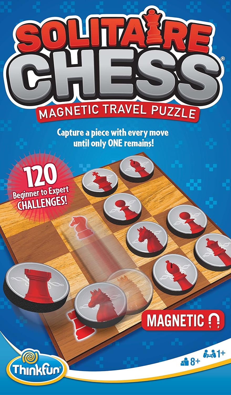 ThinkFun Solitaire Chess Magnetic