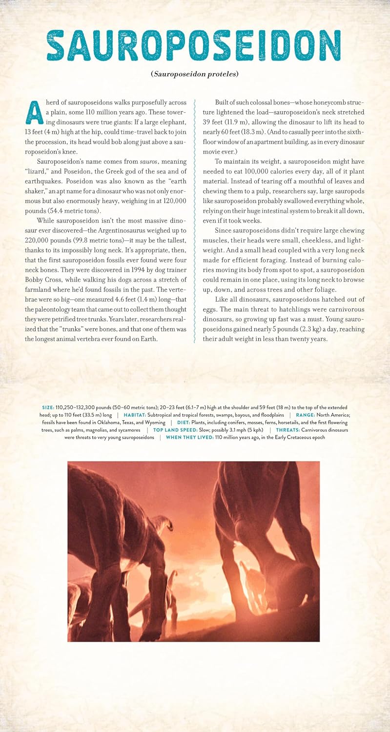 A Photicular Book: Dinosaur