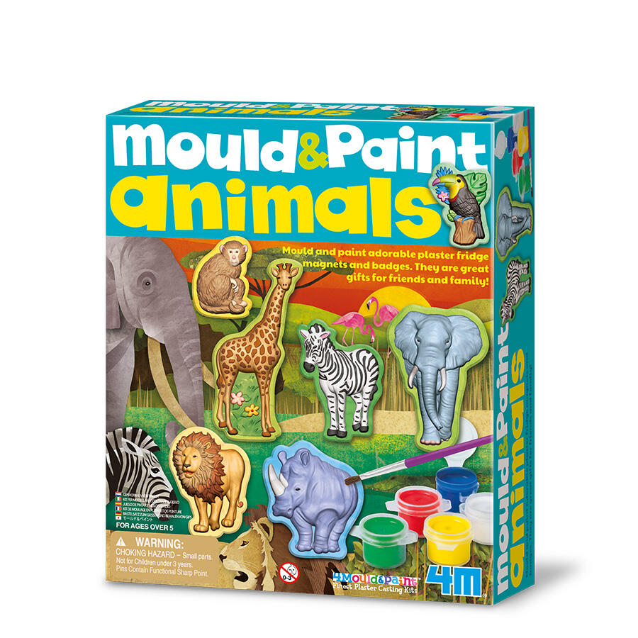4M Mould & Paint Animals