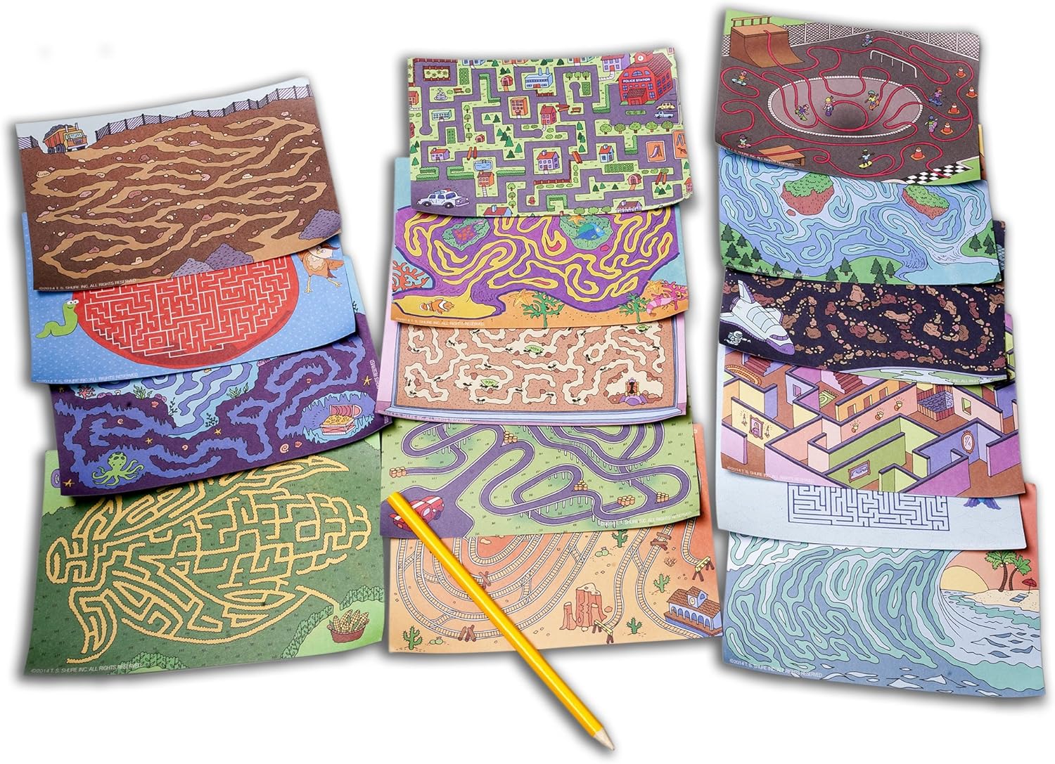 Mini Activity Tin: Travel Mazes
