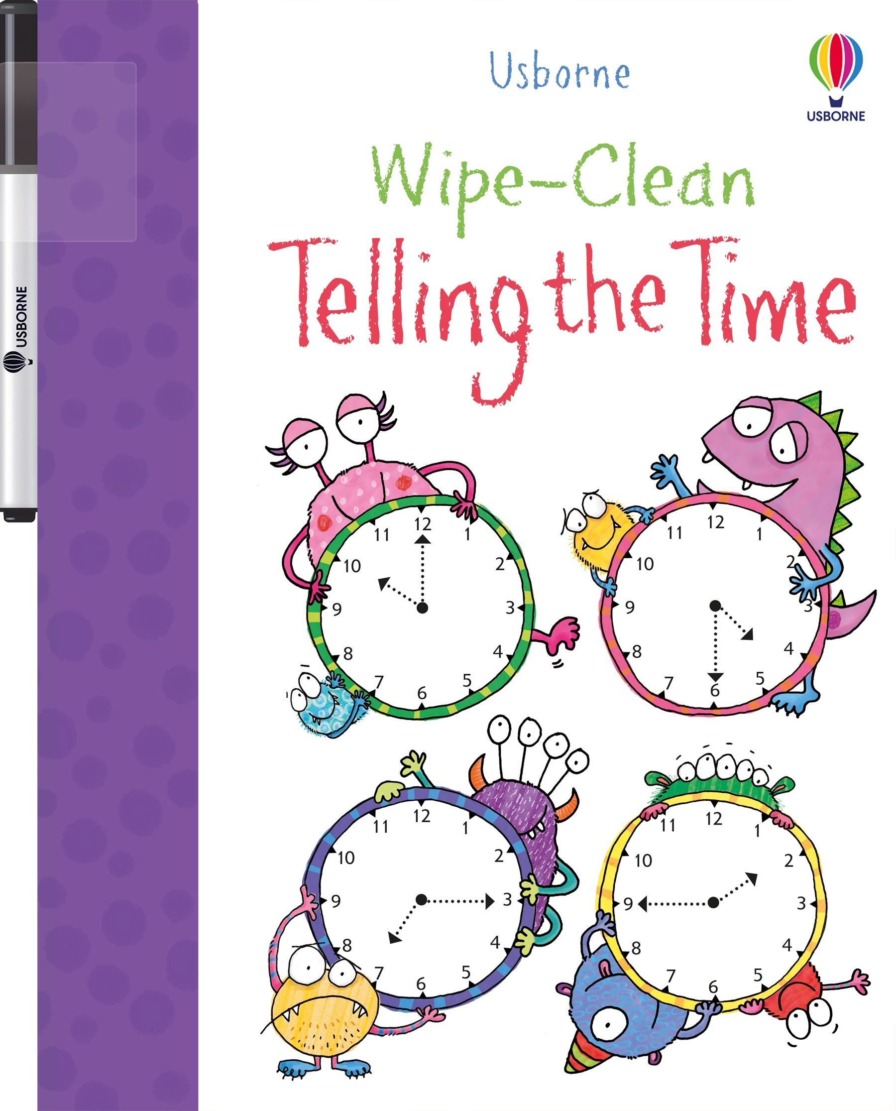 Usborne Wipe-Clean: Telling the Time