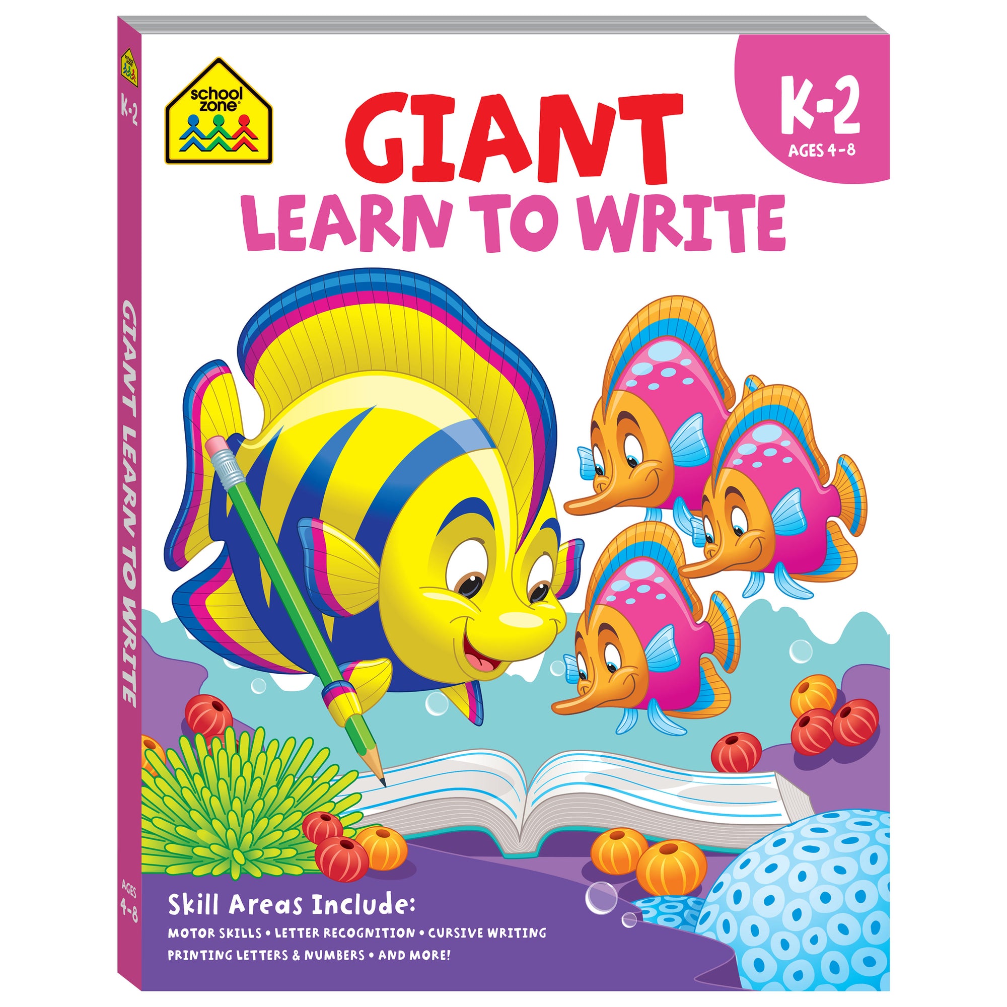 School Zone Giant Workbook Learn to Write