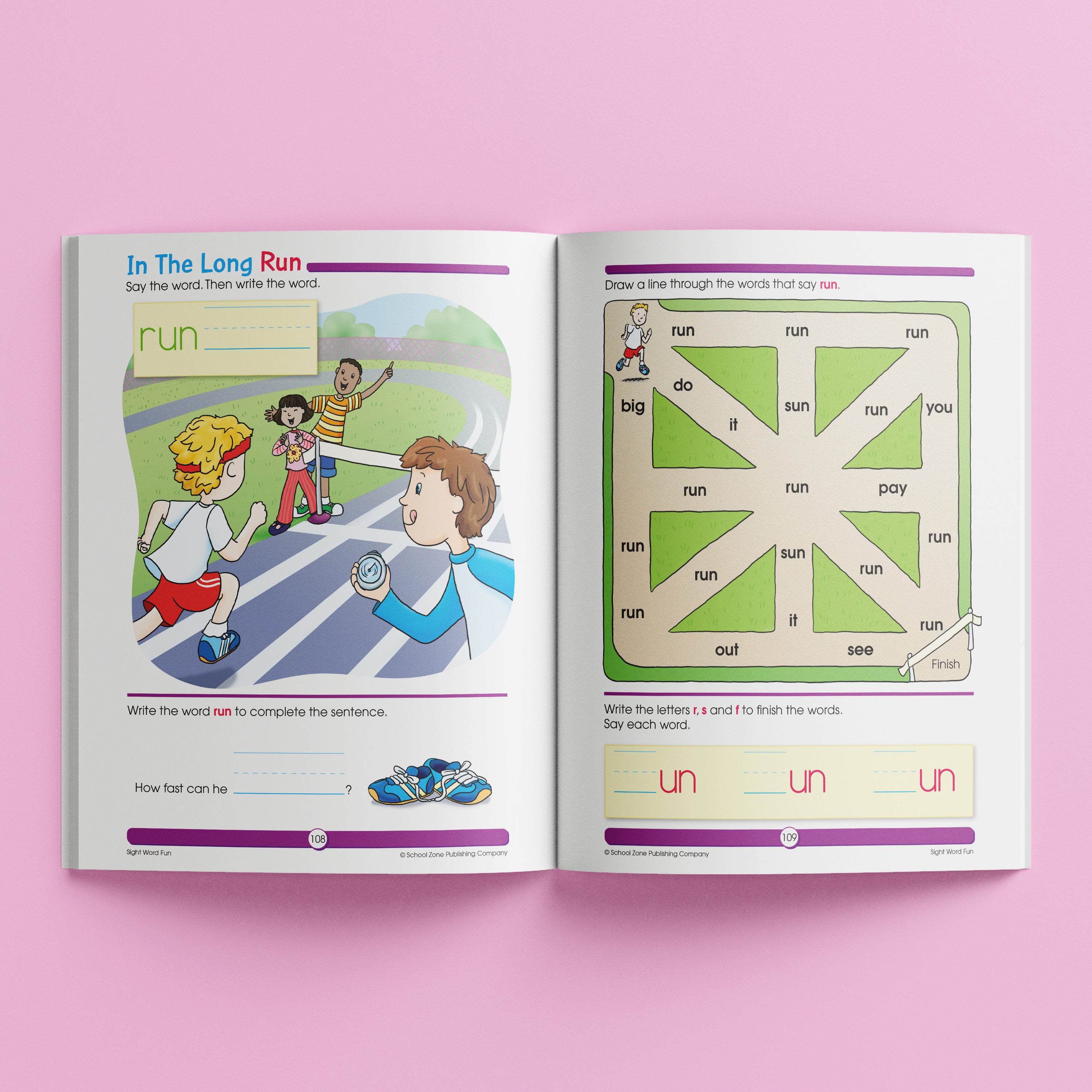 School Zone Giant Workbook Learn to Write