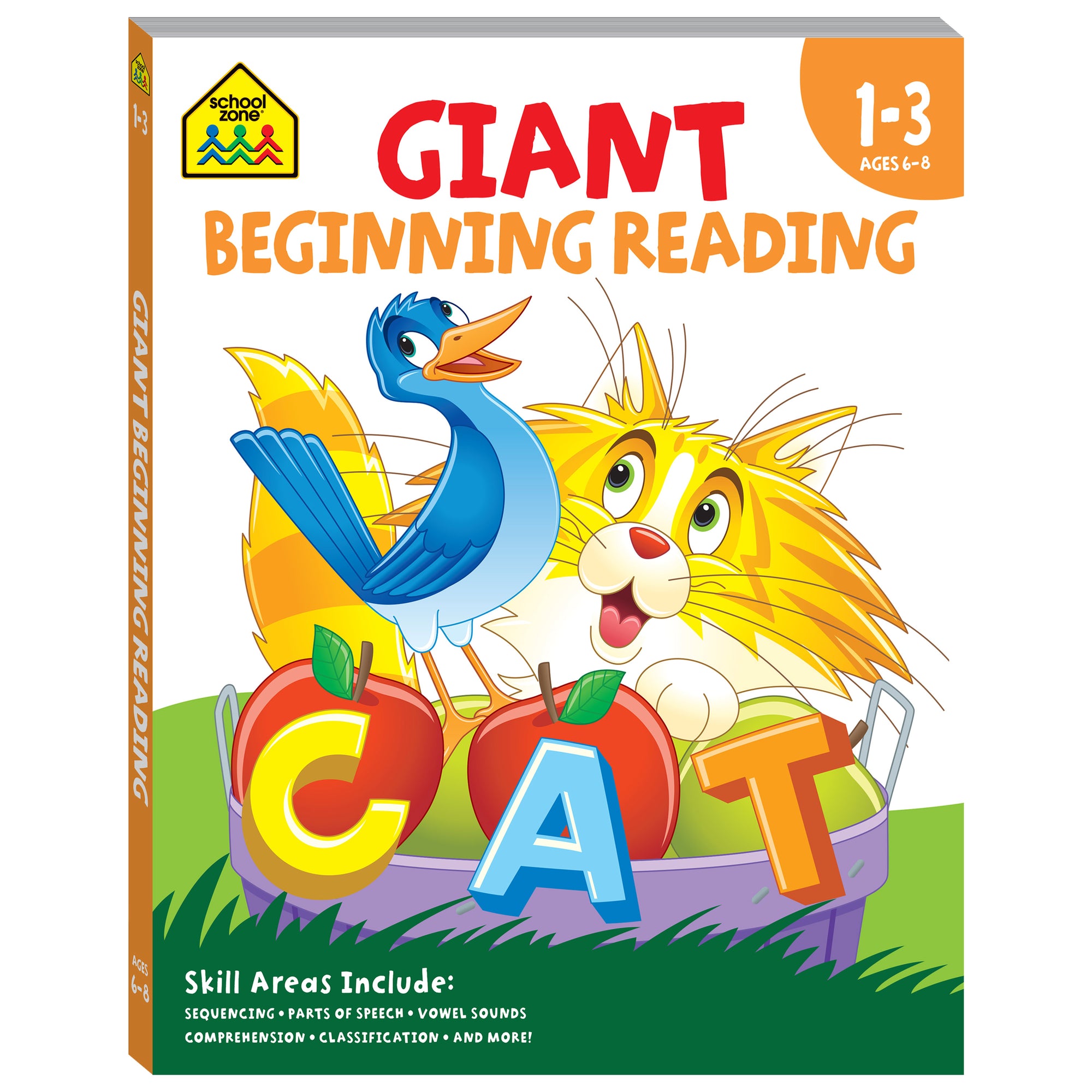 School Zone Giant Workbook Beginning Reading