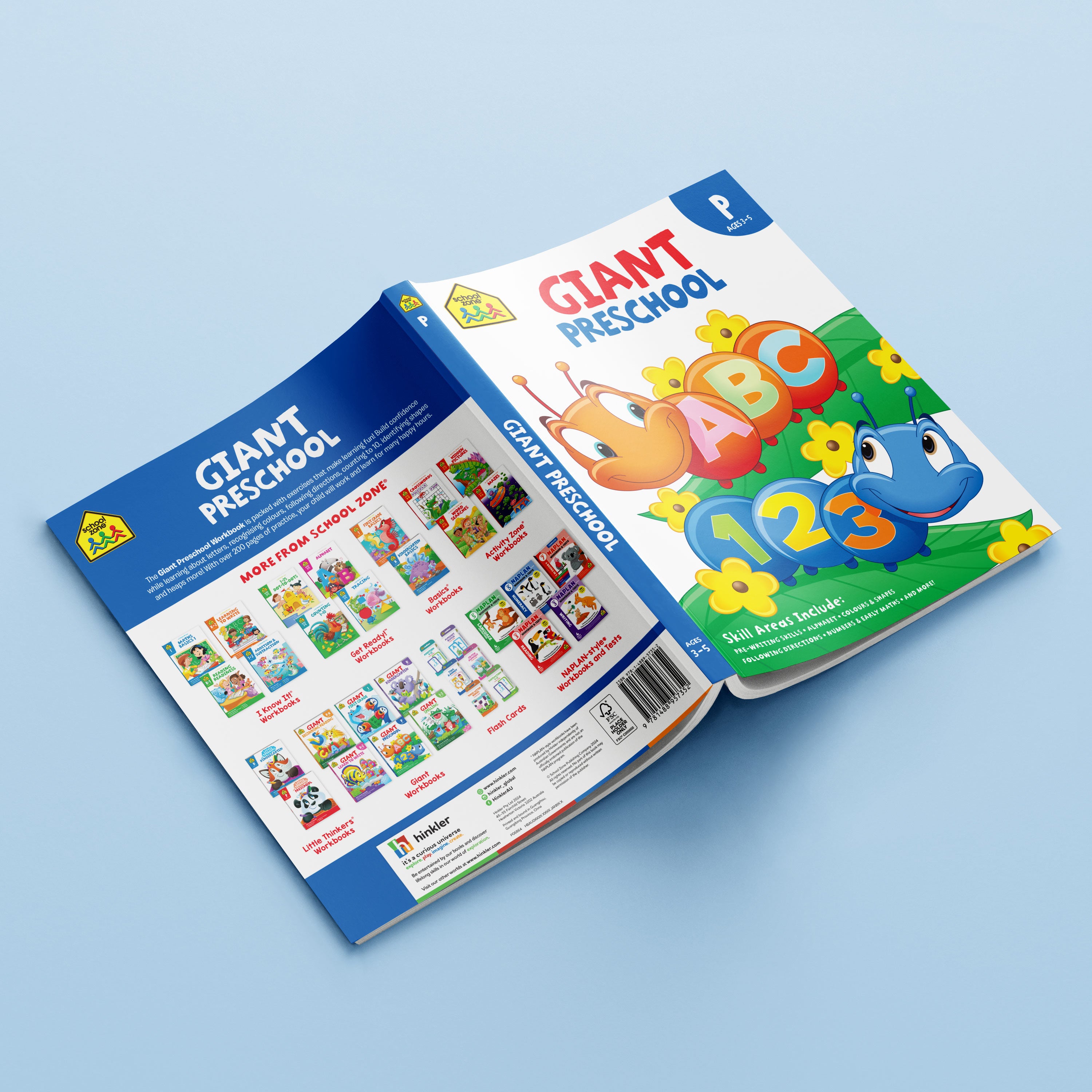 School Zone Giant Workbook Preschool