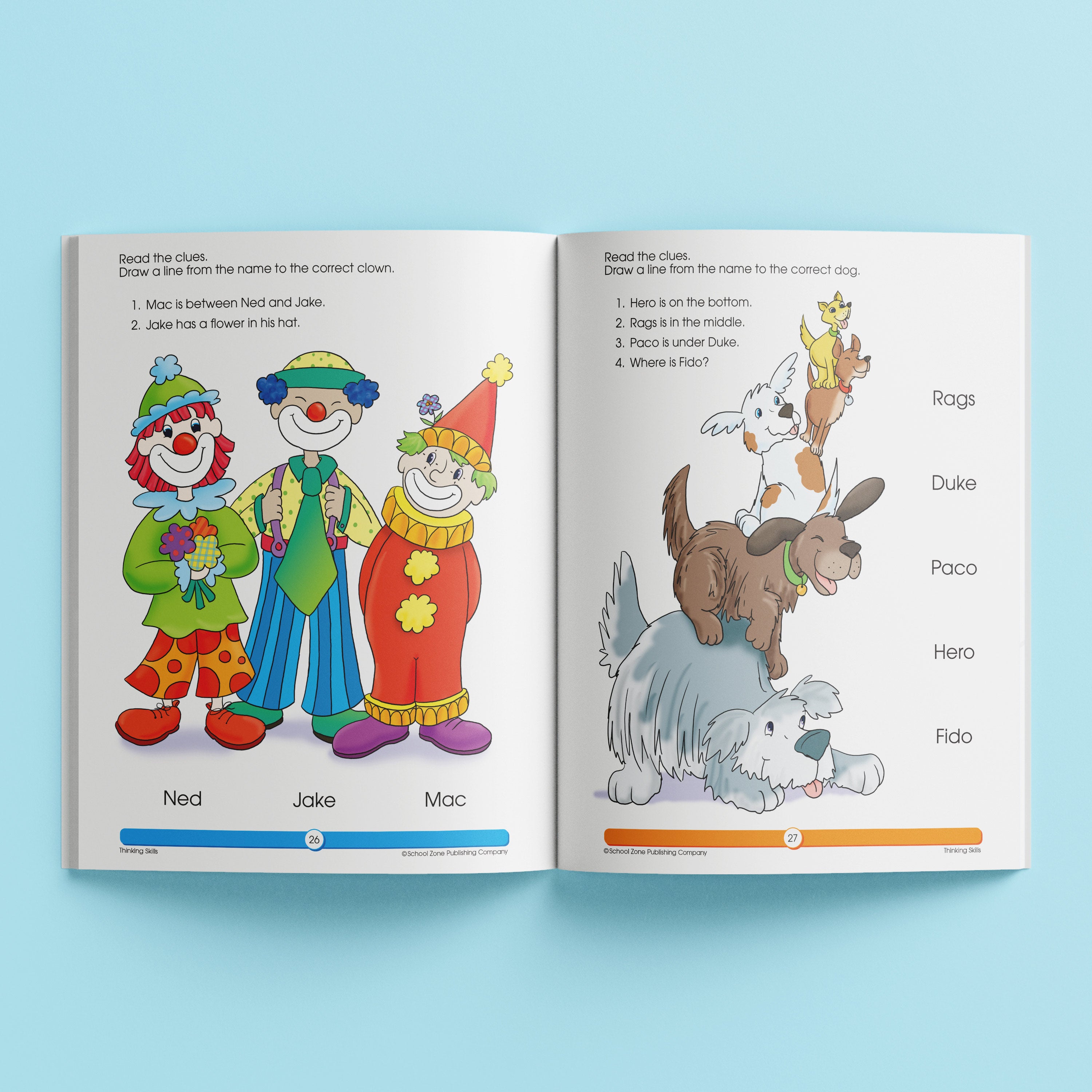 School Zone Get Ready Thinking Skills (Ages 3-5)