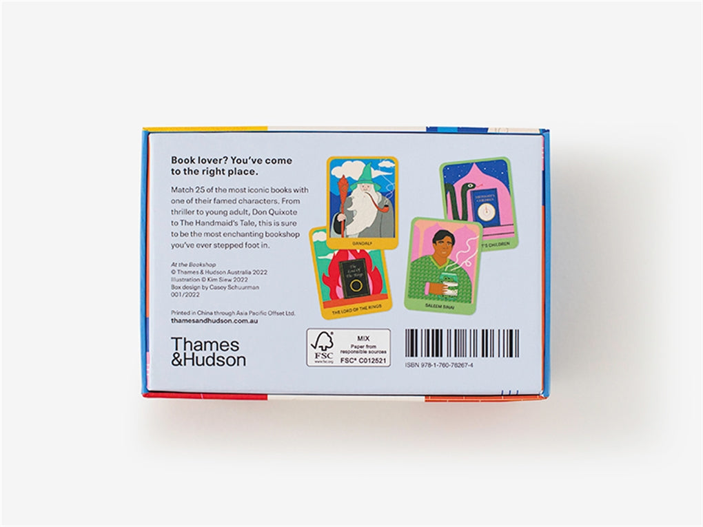 At The Bookshop: A Book Lover’s Memory Game