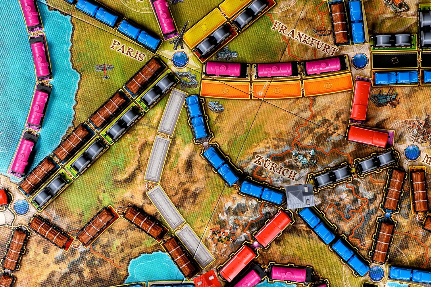 Ticket To Ride Europe 5th Anniversary Edition