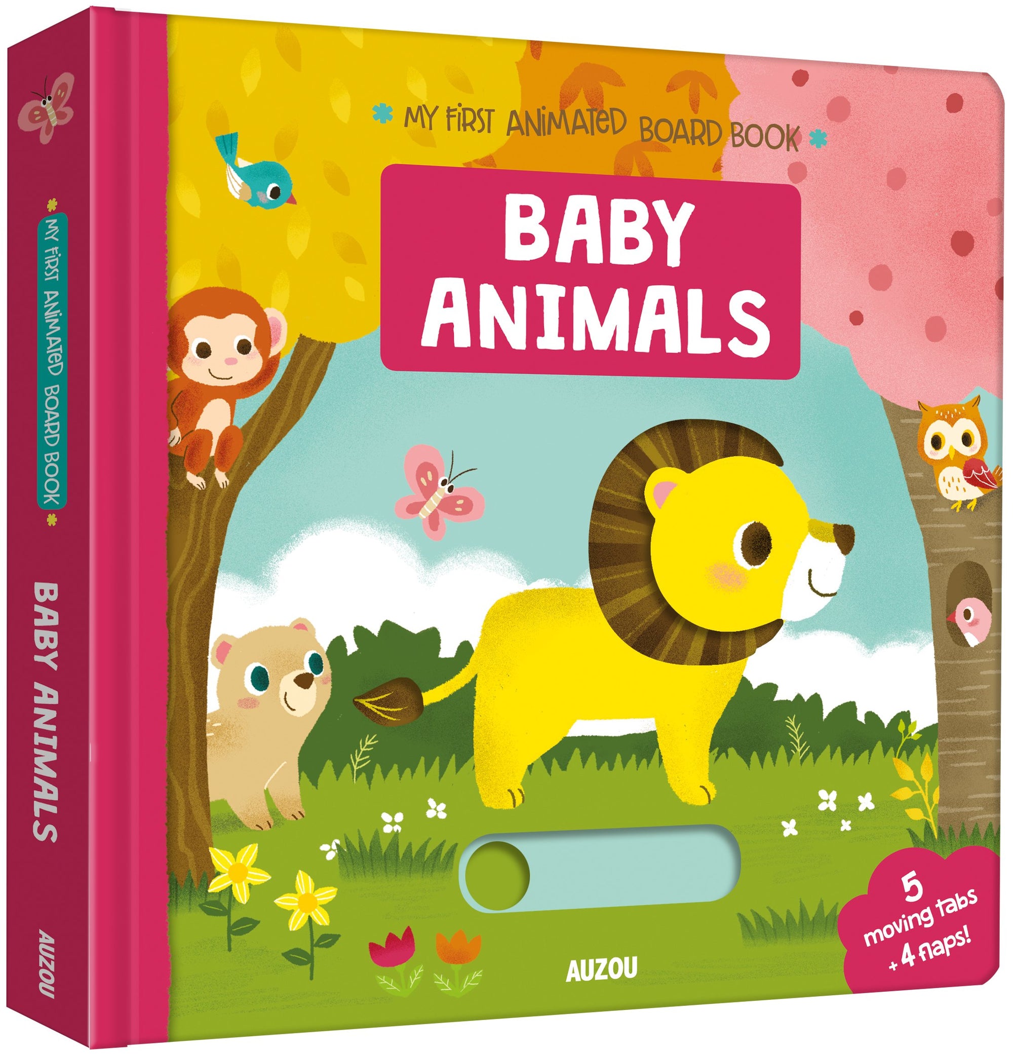 Animated Board Book: Baby Animals
