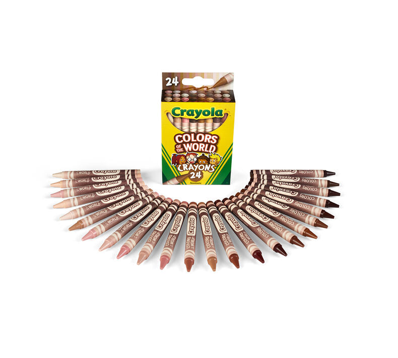 Crayola Colours of the World Crayons (24ct)
