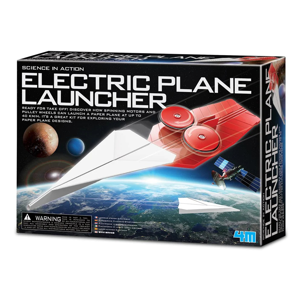 4M Science In Action: Electric Plane Launcher