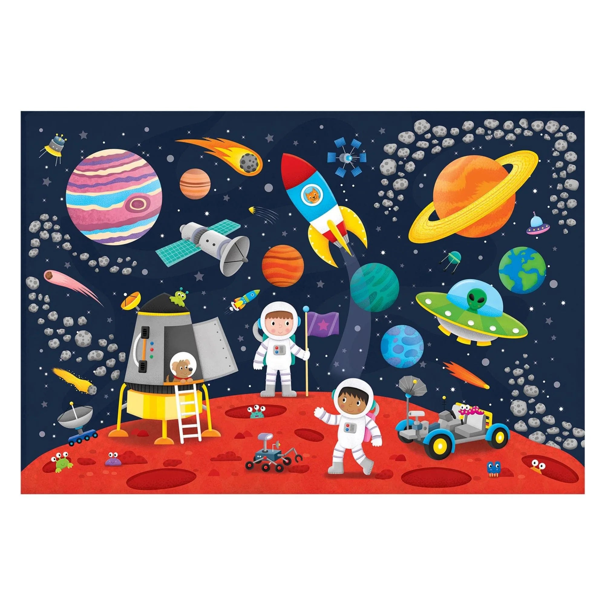 Galt Giant Floor Puzzles: Space