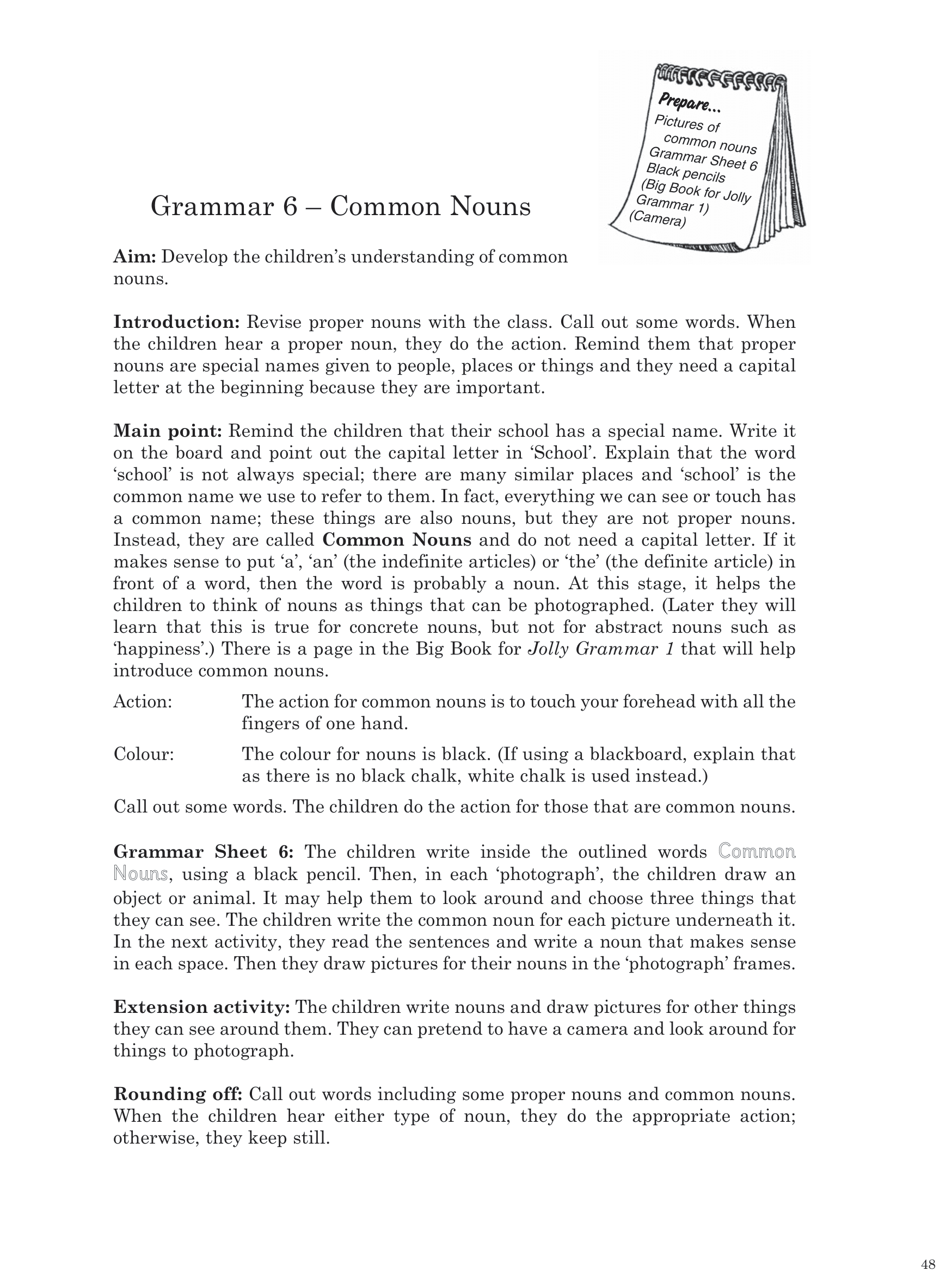 Jolly Grammar Handbook 1