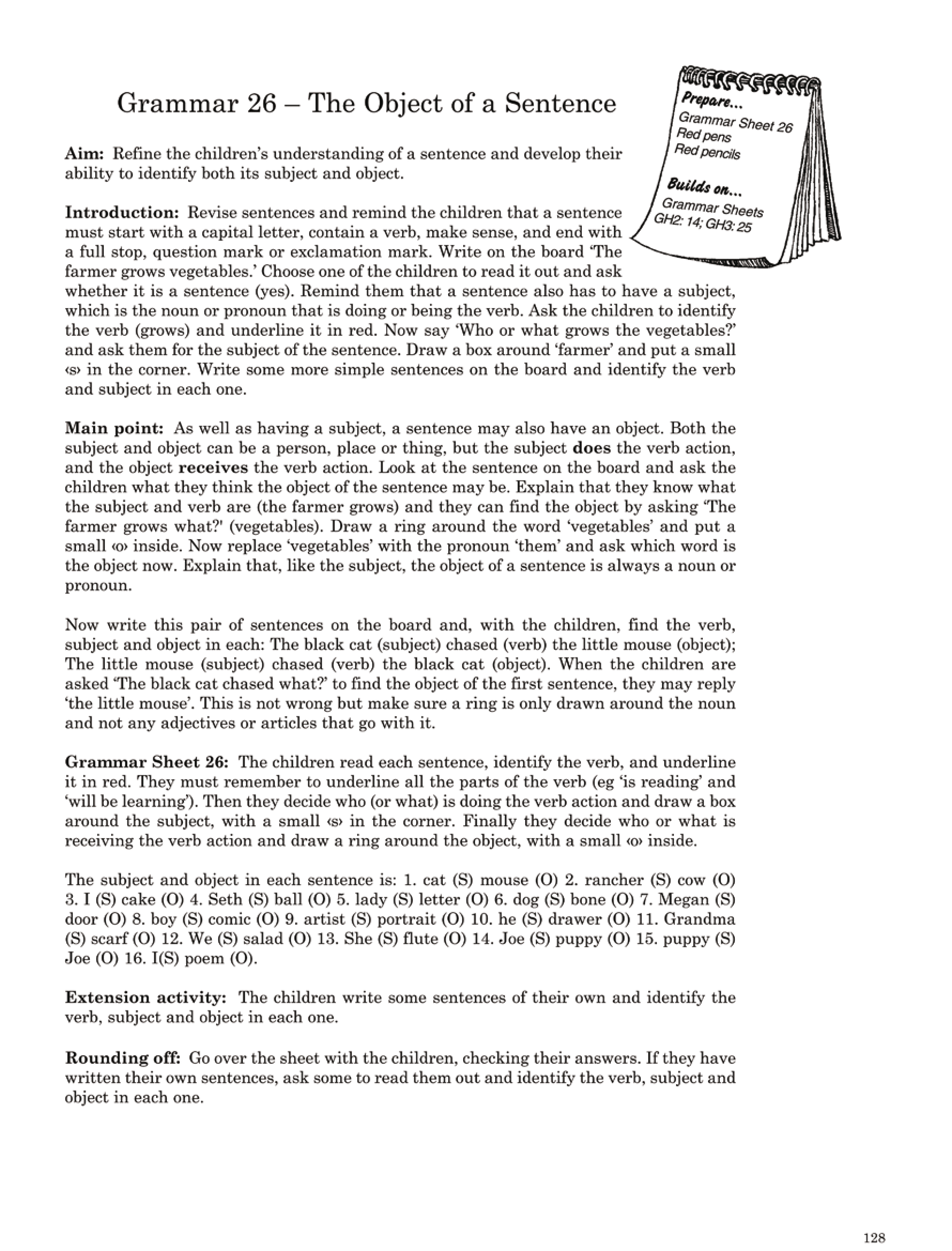 Jolly Grammar Handbook 3