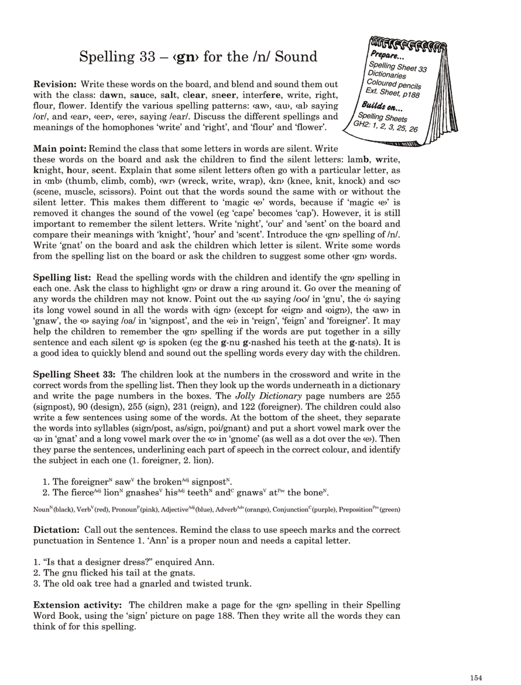 Jolly Grammar Handbook 3