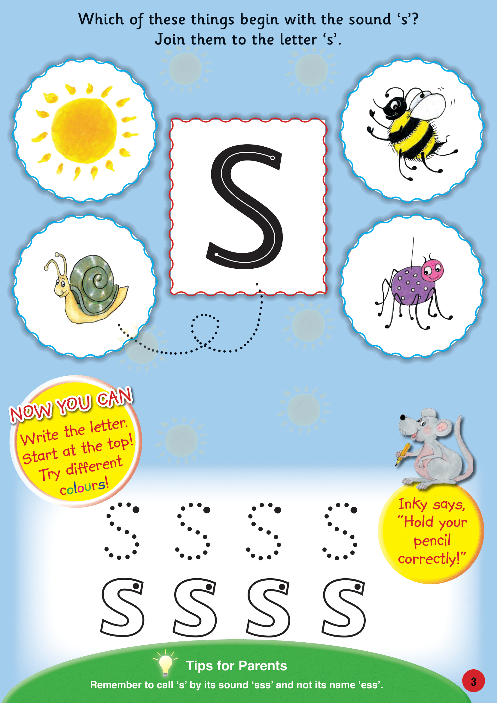 Jolly Phonics Activity Book 1