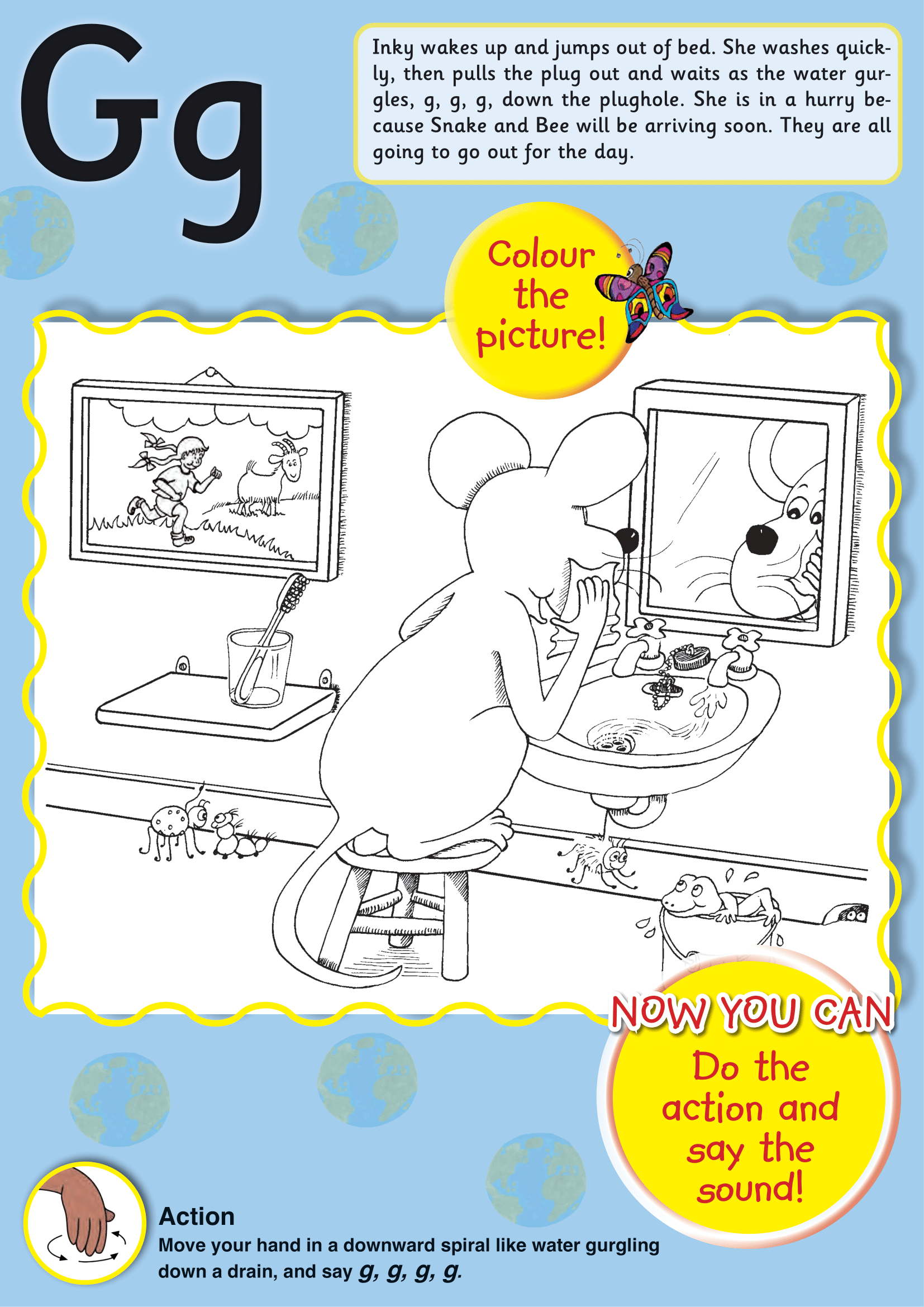 Jolly Phonics Activity Book 3