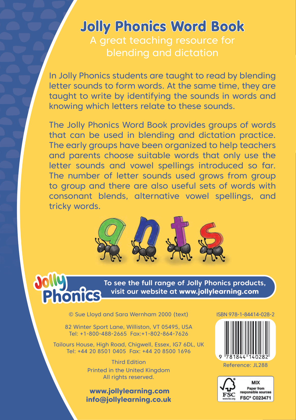 Jolly Phonics Word Book