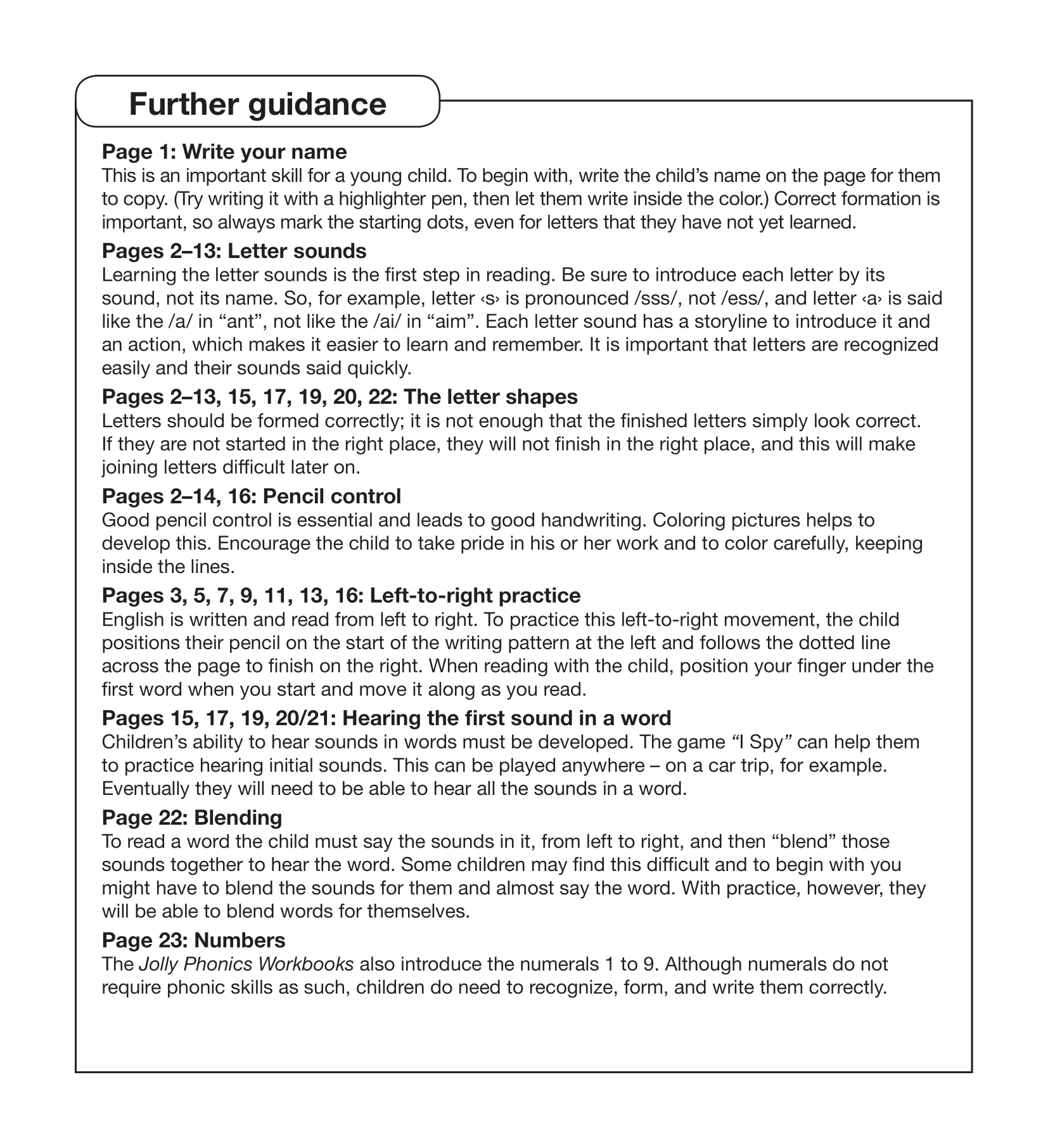 Jolly Phonics Workbook 1