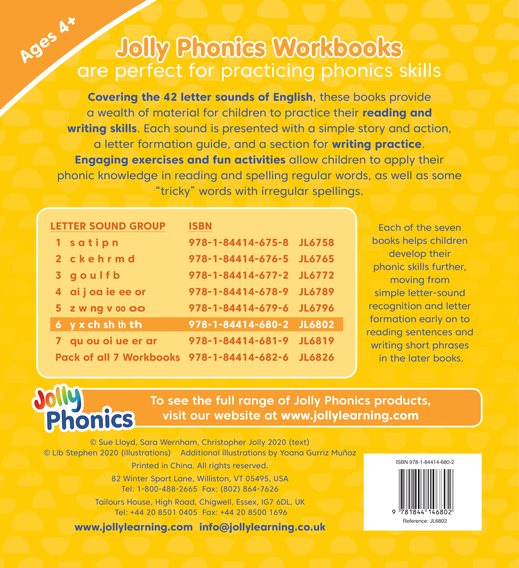 Jolly Phonics Workbook 6