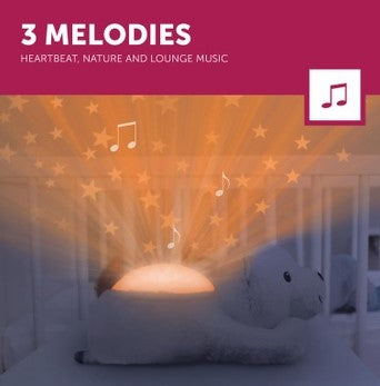 Zazu Star Projector Sleep Soother: Polly the Polar Bear