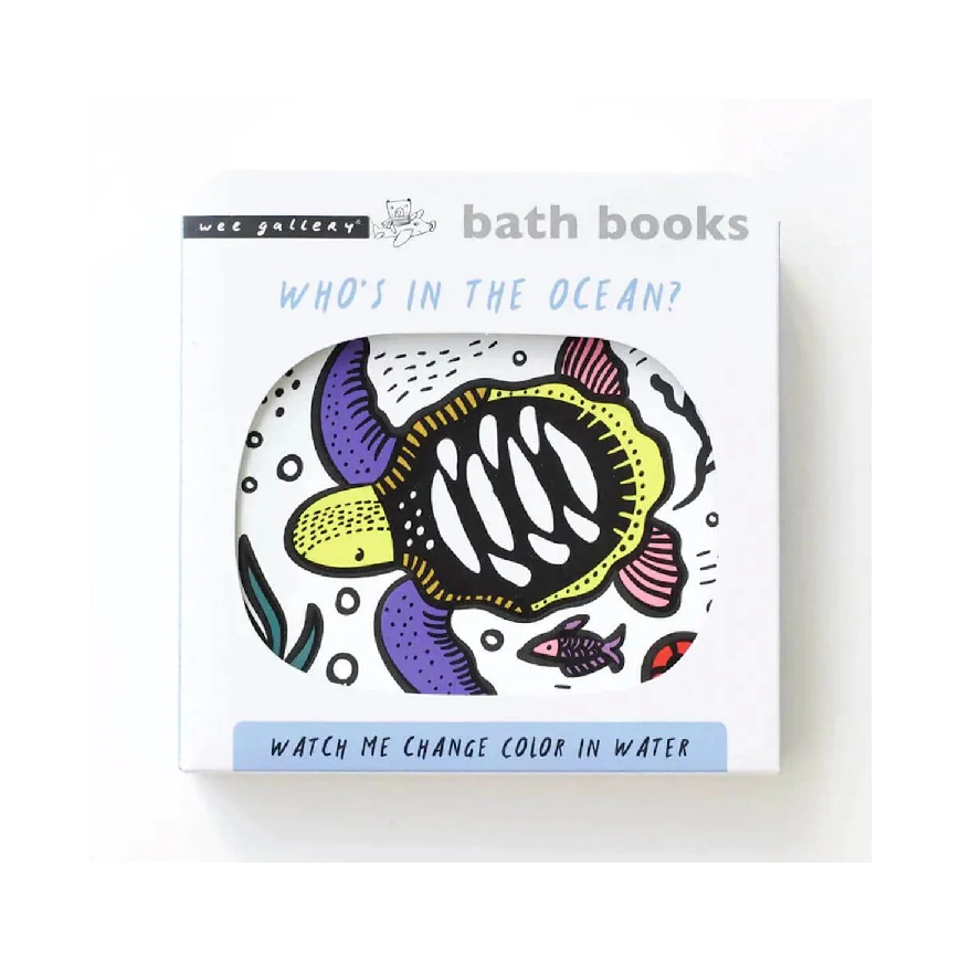 Wee Gallery Bath Book: Who's in the Ocean?