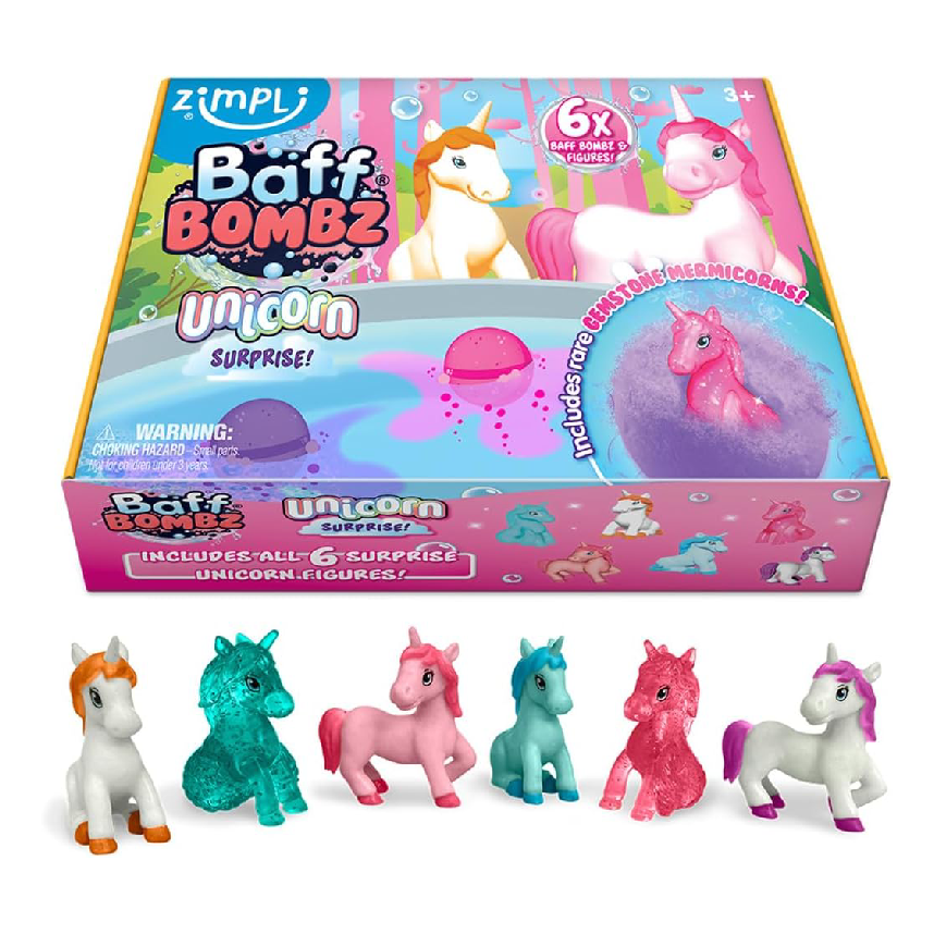 Zimpli Kids Baff Bombz Unicorn Surprise