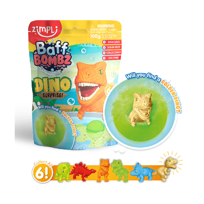 Zimpli Kids Baff Bombz Dino Surprise (110g)
