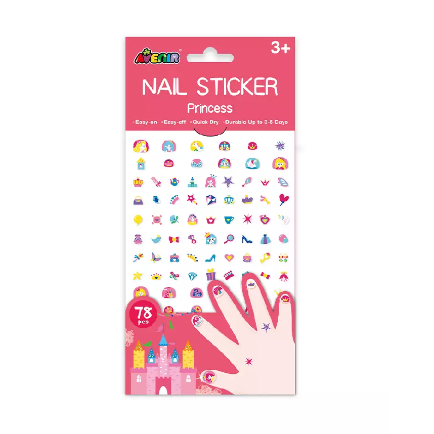 Avenir Large Nail Stickers - Princess