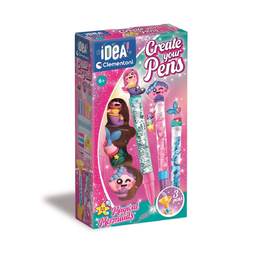 Clementoni IDEA Create Your Pens Magical Mermaids