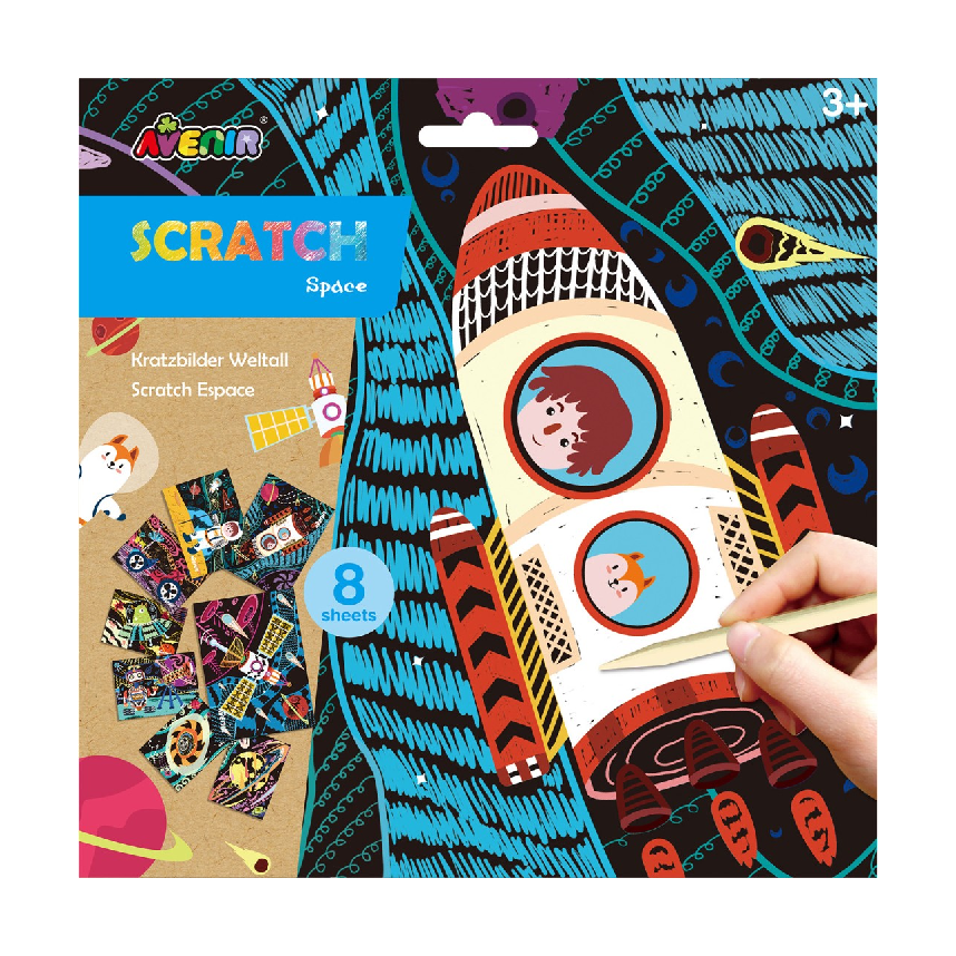 Avenir Scratch For Boys - Space