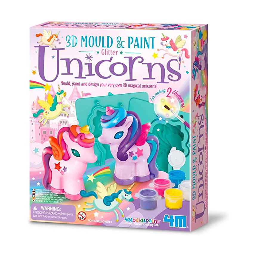 4M Mould & Paint 3D Unicorns