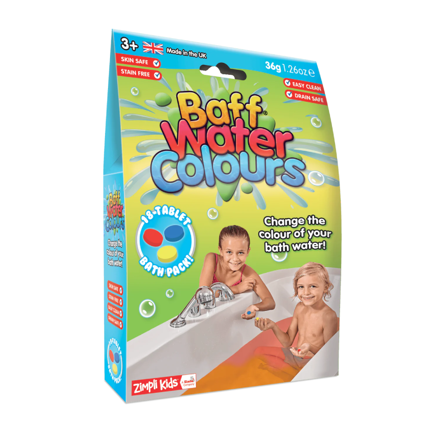 Zimpli Kids Baff Water Colours (18-pack)