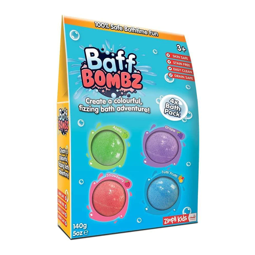 Zimpli Kids Baff Bombz 4 Pack