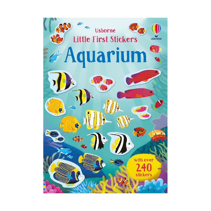 Usborne Little First Stickers: Aquarium