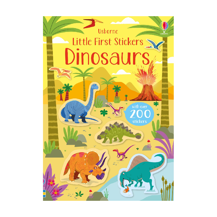 Usborne Little First Stickers: Dinosaurs