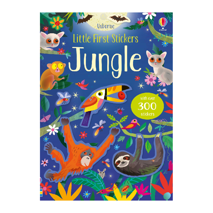 Usborne Little First Stickers: Jungle