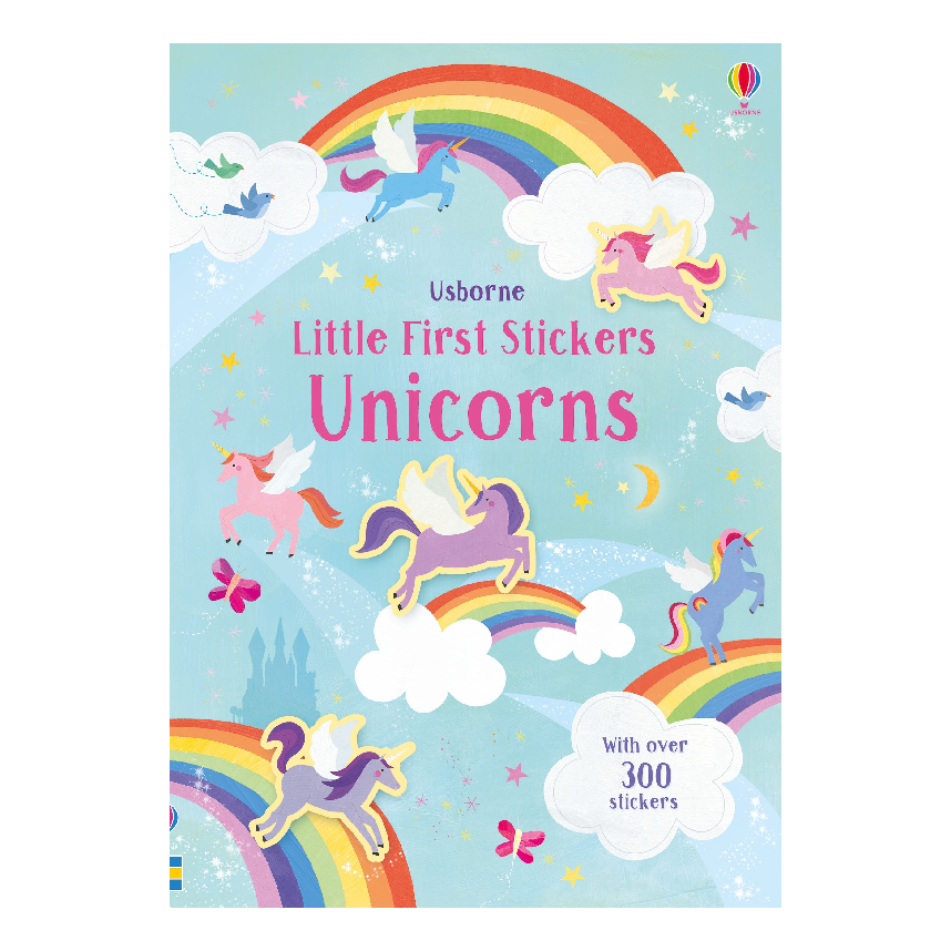 Usborne Little First Stickers Unicorns