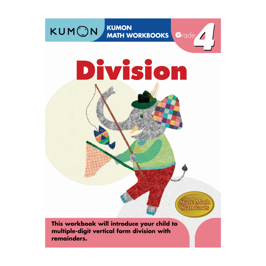 Kumon Math Workbooks Grade 4: Division