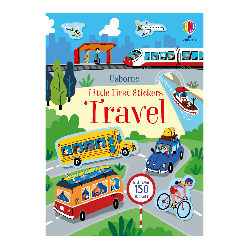 Usborne Little First Stickers Travel