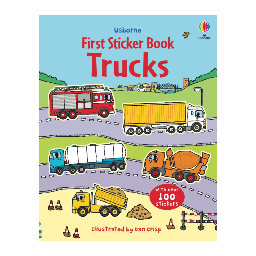 Usborne Sticker Book: Trucks