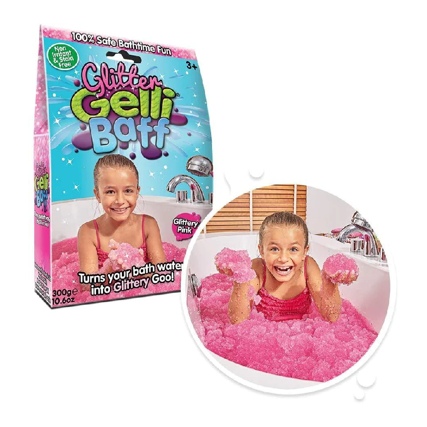 Zimpli Kids Gelli Baff Glitter: Glittery Pink