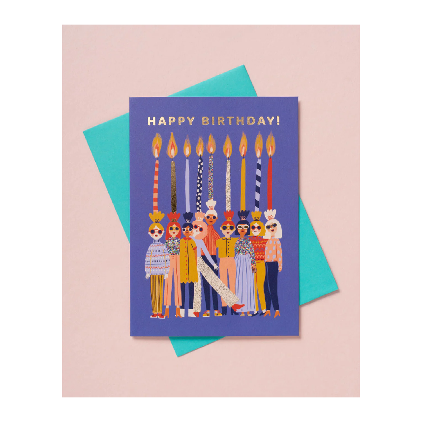 Ohh Deer HBD Candle Ladies