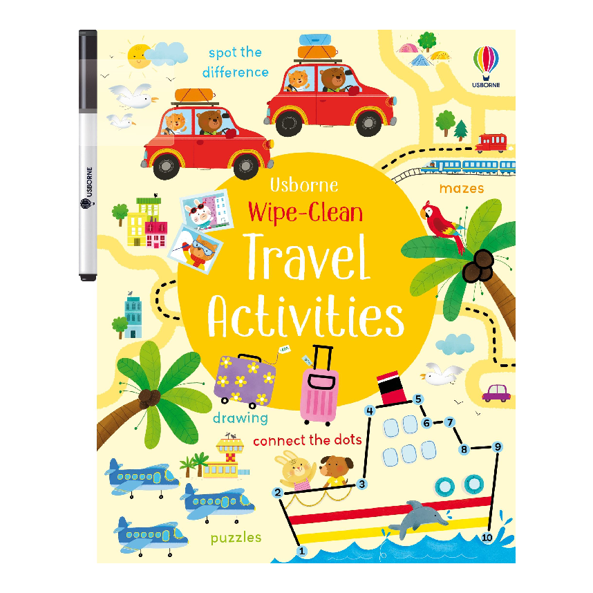 Usborne Wipe-Clean: Travel Activities